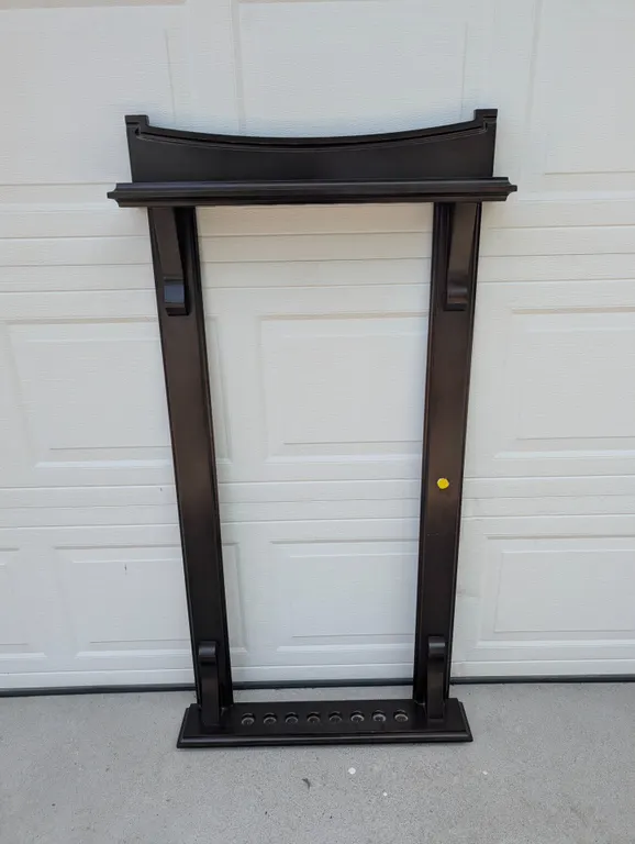 Wooden Pool Cue Holder / Billiards Cue Rack