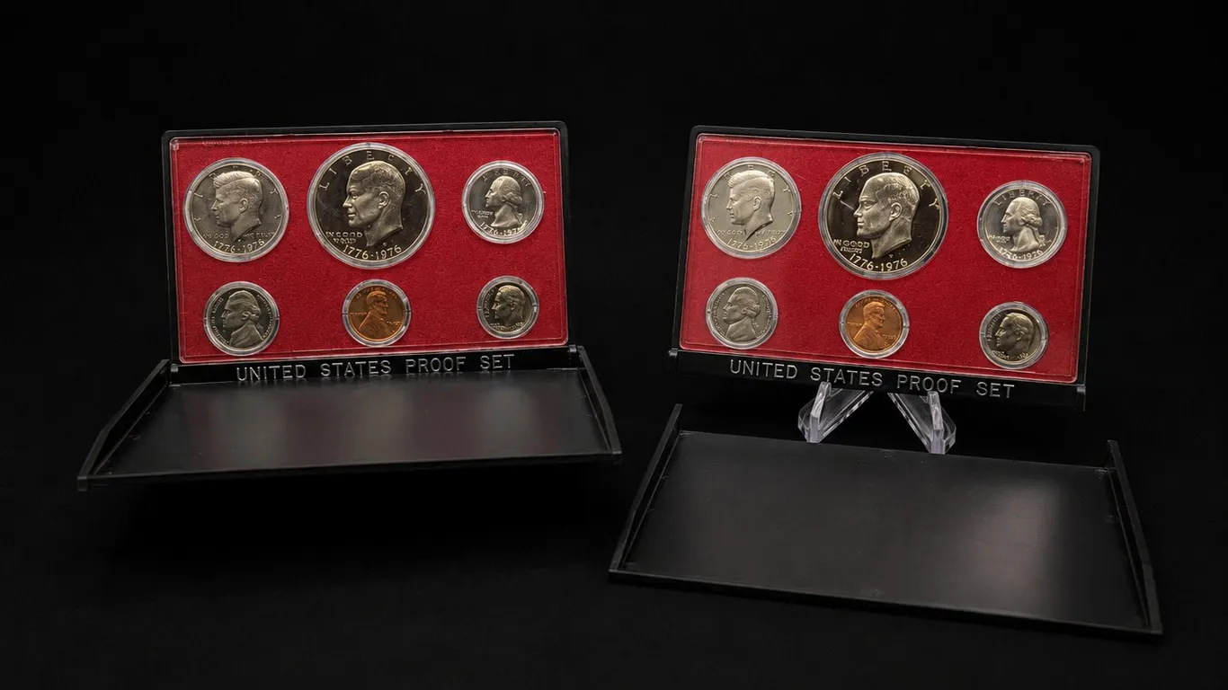 Two 1975 United States Proof Coin Sets