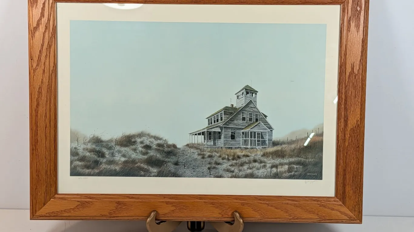 Herb Jones "Dune Sentinel" 1982 Signed Print