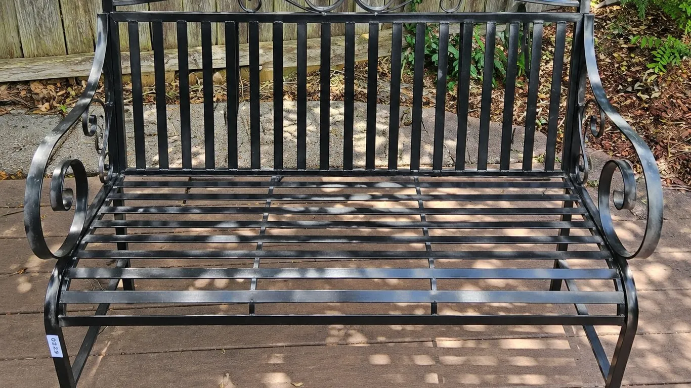 Iron Garden Bench