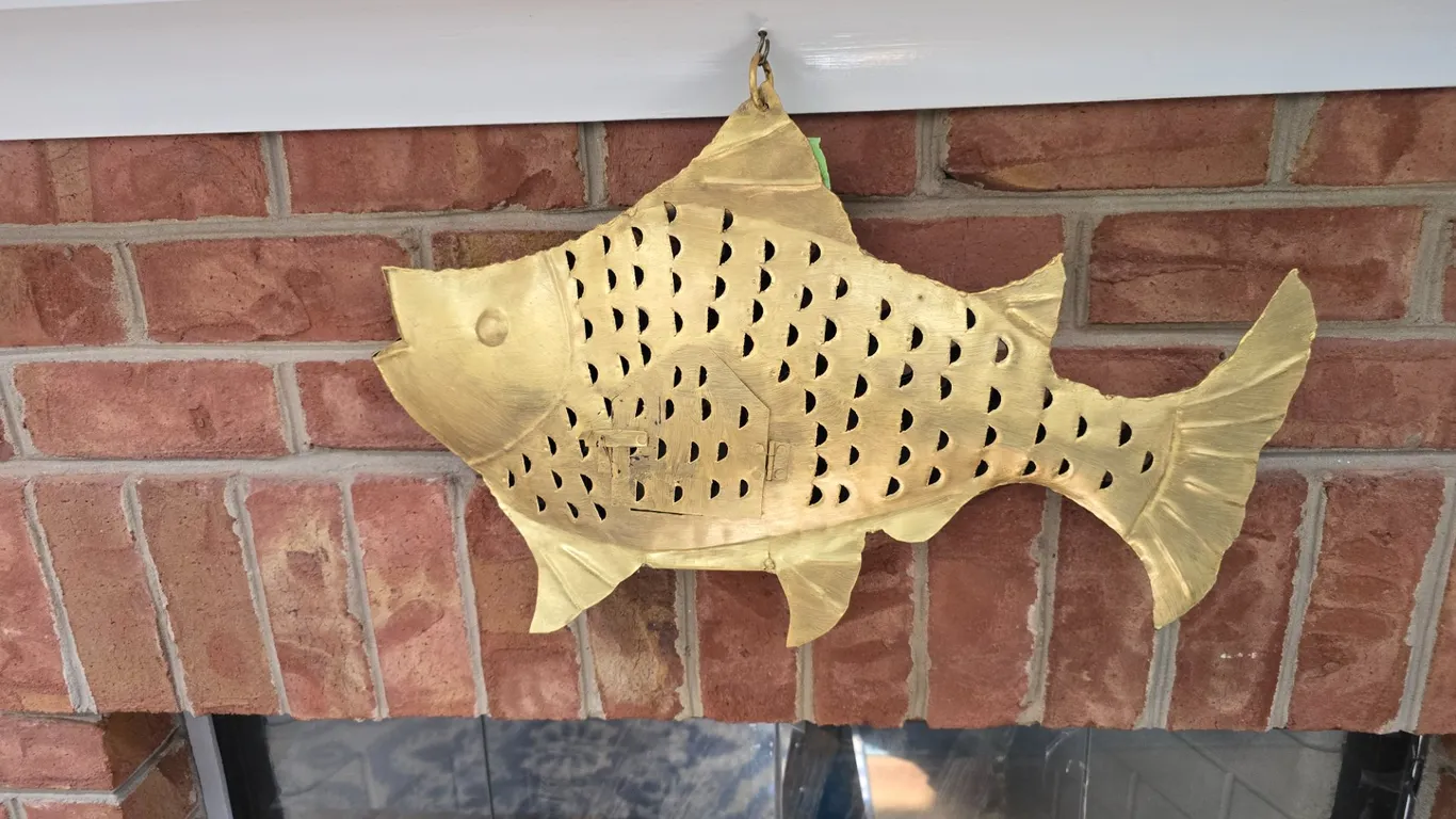 Gold Fish Wall Decor
