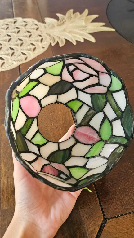 Tiffany Style Stained Glass Lampshade