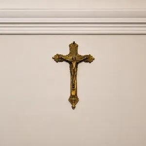 Vintage Brass Crucifix