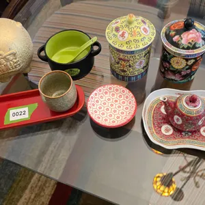 Assorted Asian Decorative Tea Set Items