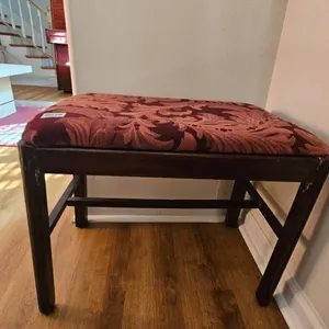 Upholstered Wooden Bench
