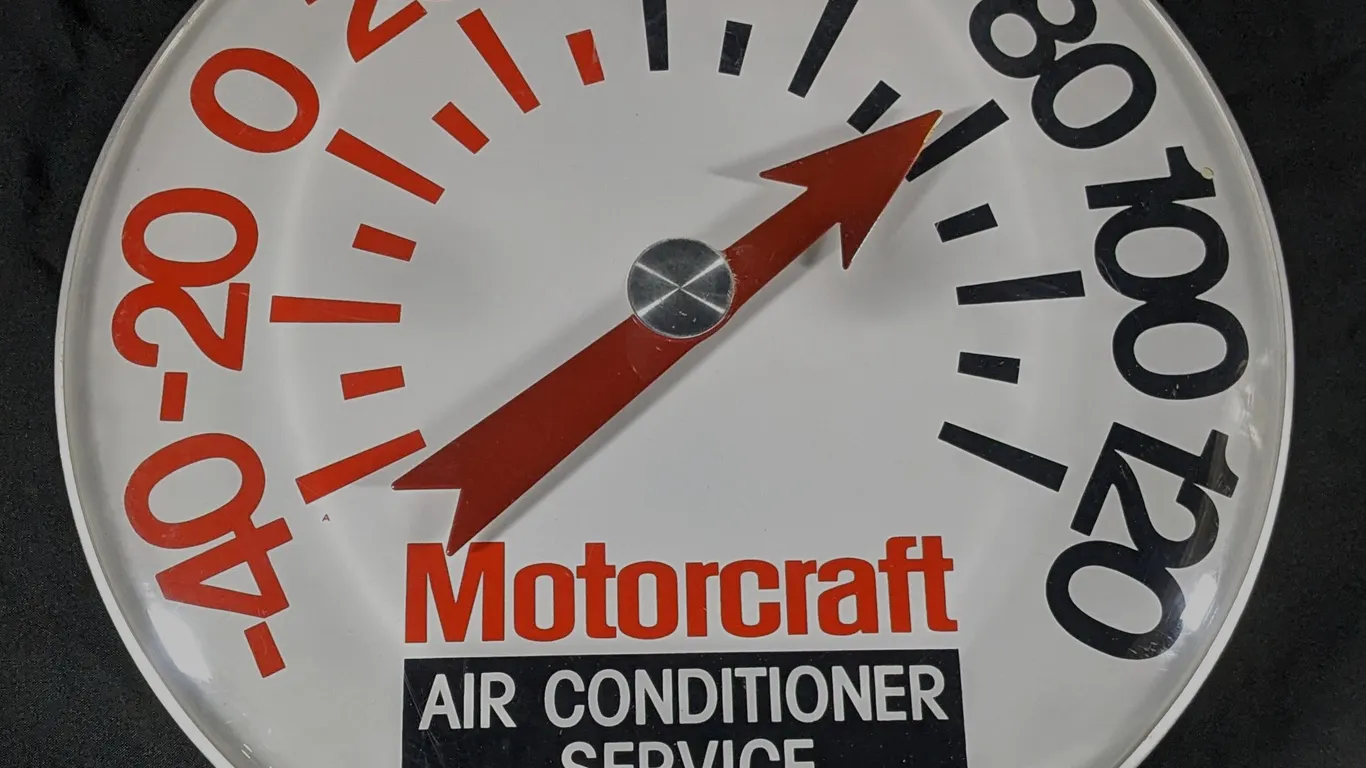 18" THERMOMETER MOTORCRAFT AIR CONDITIONER SERVICE