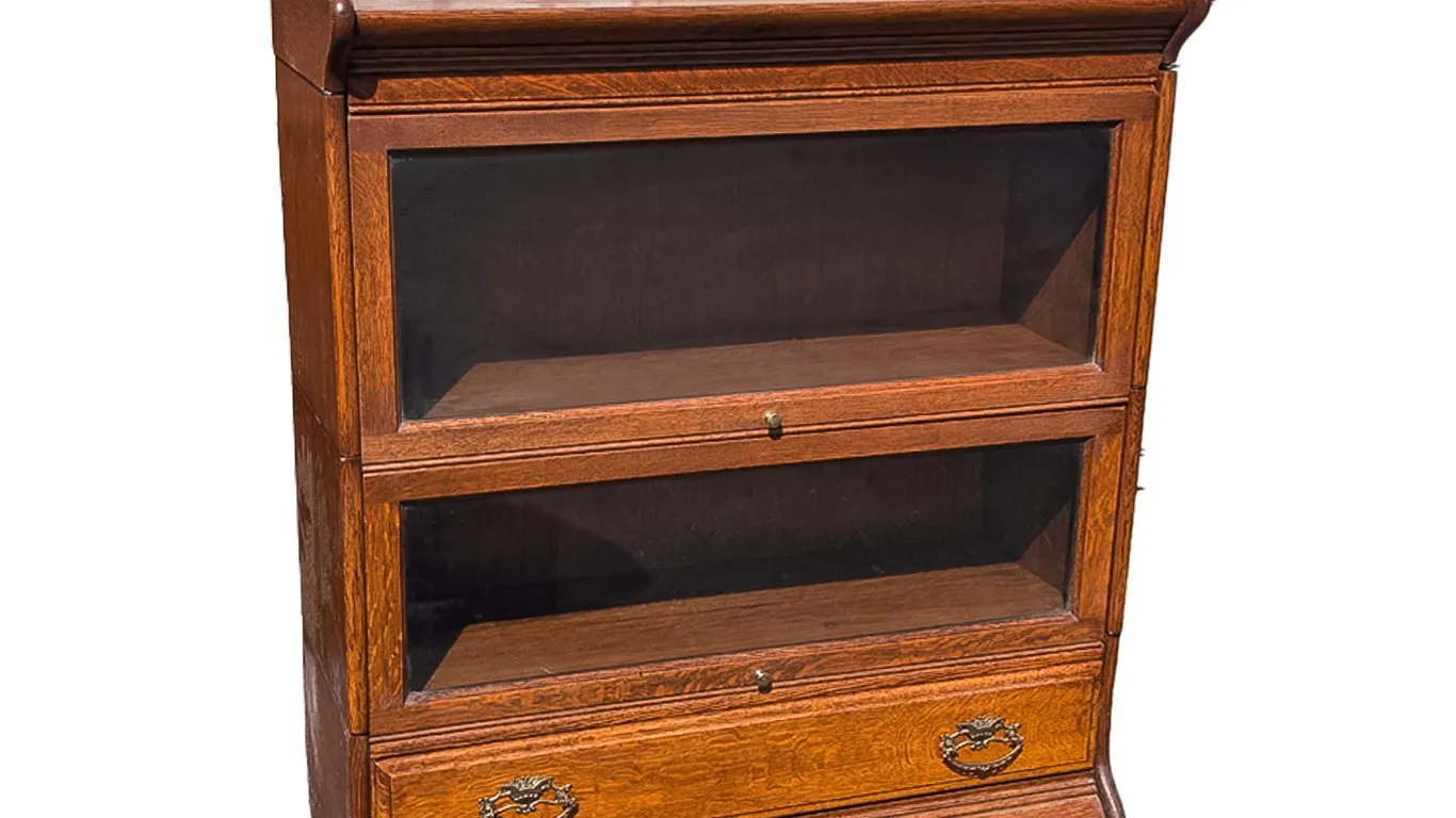 Two Tier Barrister Bookcase