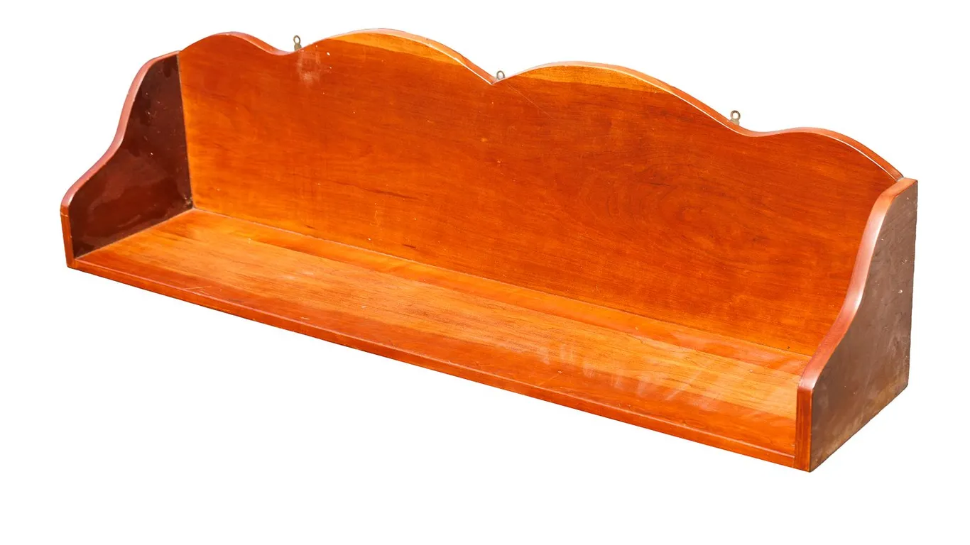 Beautiful Handmade Wooden Display Shelf