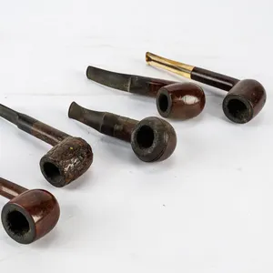 5 Vintage Tobacco Estate Pipes