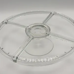 Large Glass Pedestal Cake Plate/Serving Tray