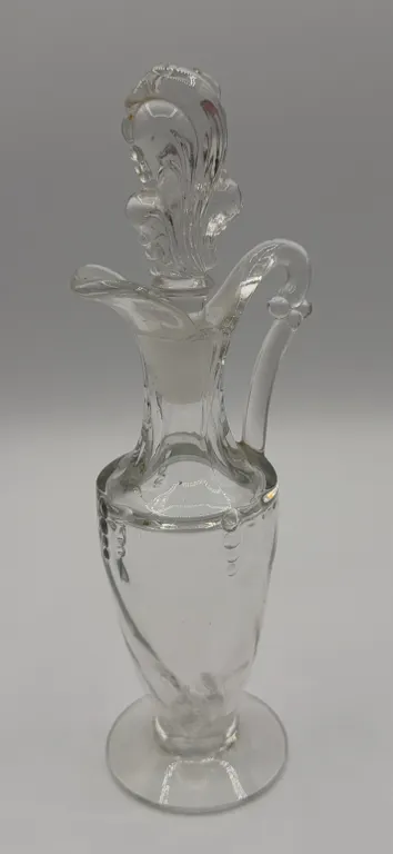 Vintage Glass Cruet with Stopper Possible Heisey