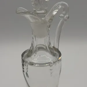 Vintage Glass Cruet with Stopper Possible Heisey