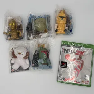 NBA Xbox Game and Mini Star Wars Toys