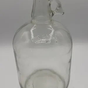 One Gallon Glass Jug with Red Cap