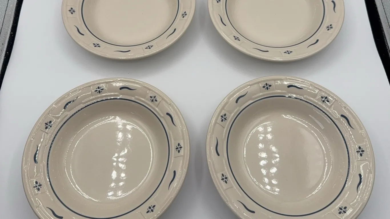4 Longaberger Soup bowls