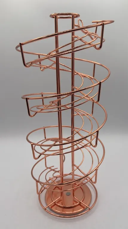 Rose Gold Spiral Egg Dispenser