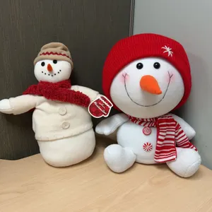 Hallmark Marshmallow Snowman Plush Dolls
