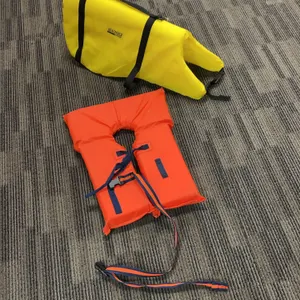 Seachoice Large Dog Life Jacket and Kent Child Medium USCG-Approved Personal Flotation Device Lot (2