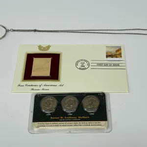 Susan B. Anthony Coins and First Day of Issue