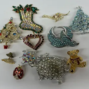 Rhinestone Pins and Brooches
