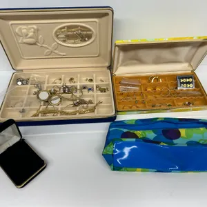 Jewelry Boxes and Contents