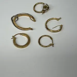 Grouping of Gold Earrings