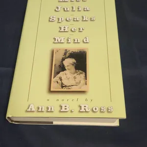 Miss Julia Speaks Her Mind by Ann B. Ross, Bookspan Large Print Edition, William Morrow & Co., Hardc
