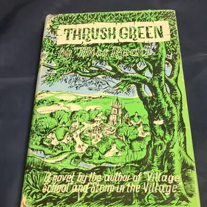First Printing 1960 Thrush Green by Miss Read Illustrated by J.S. Goodall, Houghton Mifflin HC DJ Bo