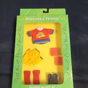 1999 Eden Madeline & Friends Doll Clothes Gym Uniform, NIB, for Poseable Dolls, Style 33448, DIC Lic