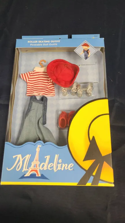 Madeline Roller Skating Outfit Poseable Doll Outfit by Learning Curve International 2002 in Original
