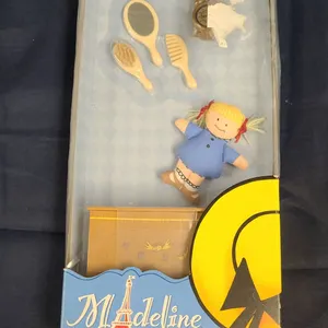 Madeline Bedroom Set Doll House Accessories by Learning Curve, Includes Doll, Furniture, and Groomin