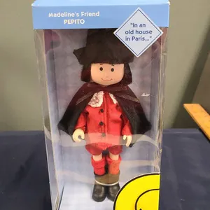 2002 Madeline Poseable Pepito Doll by Learning Curve in Original Box Based on Ludwig Bemelmans Stori