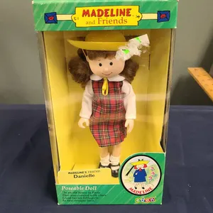 1999 Eden Madeline and Friends Danielle Poseable Doll in Original Box with Clothing and Accessories,