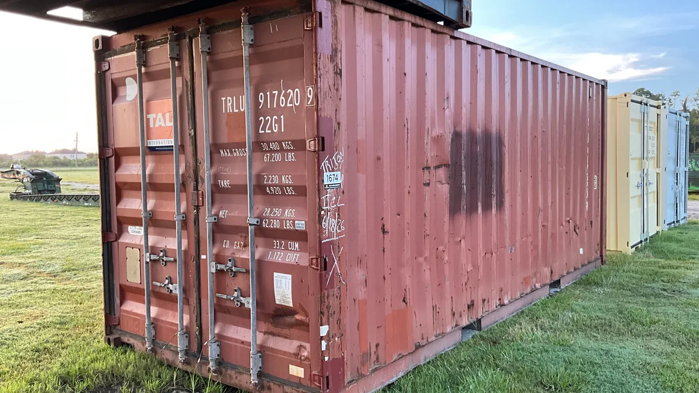 2007 CIMC 20' CONTAINER SN: TRLU9176209