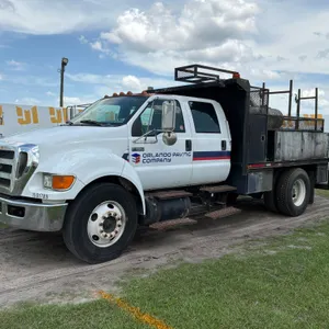 2009 FORD F-650XL SD CREW CAB S/A MECHANICS TRUCK VIN: 3FRWW65D99V215875