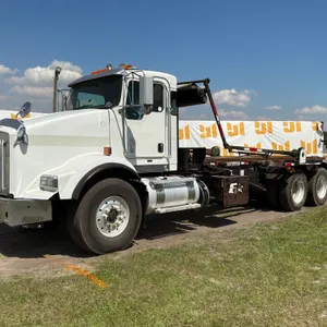 2015 KENWORTH T/A ROLL OFF TRUCK VIN: 1NKDLP9X9FJ448157