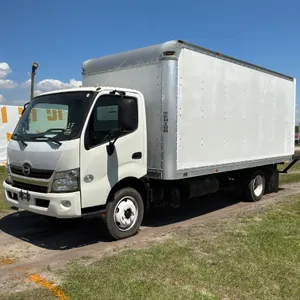 2017 HINO 195 SINGLE AXLE VAN TRUCK VIN: JHHSDM2H5HK004534