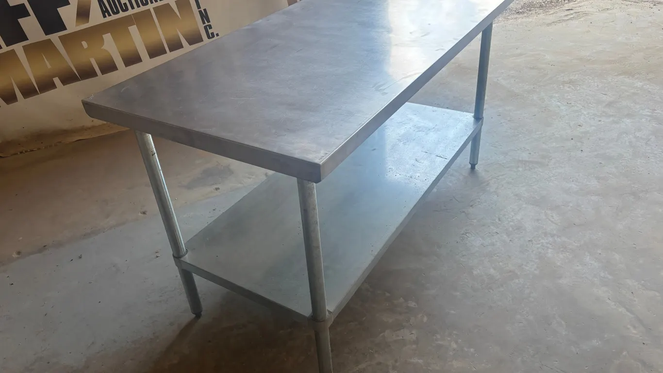 REGENCY STAINLESS STEEL TABLE