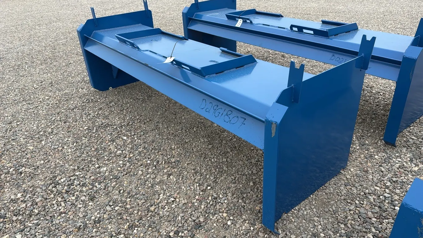 ID 1172 8' Skid Steer Economy Pusher