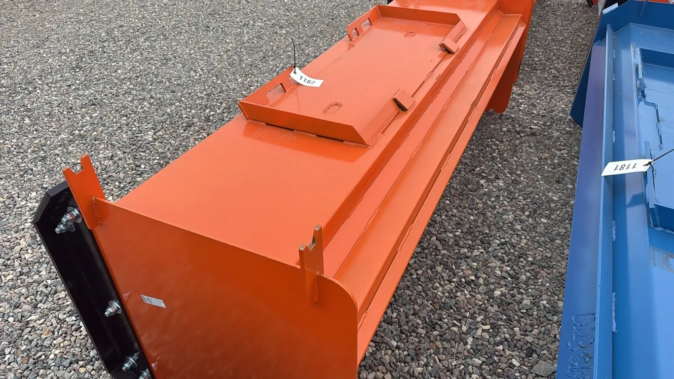 ID 1182 8' Skid Steer Pusher