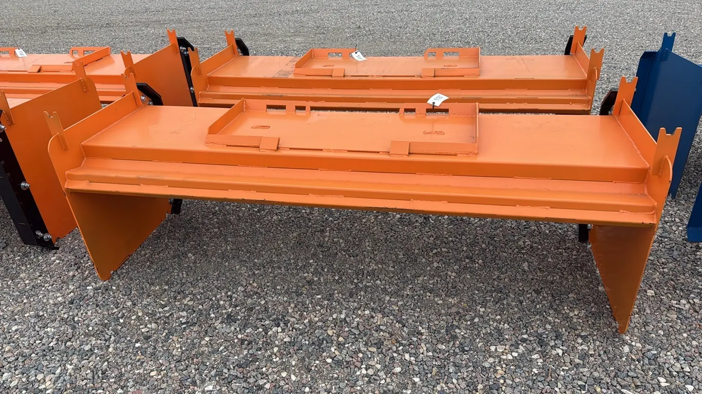 ID 1187 8' Skid Steer Pusher