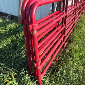 3-Red 20ft Gates
