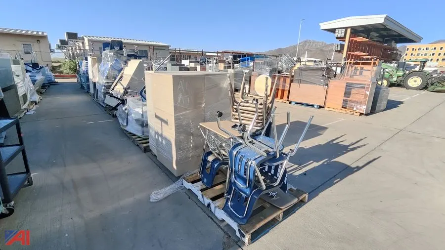 Lot of Used Chairs, File Cabinets, Tables, and Misc. Item