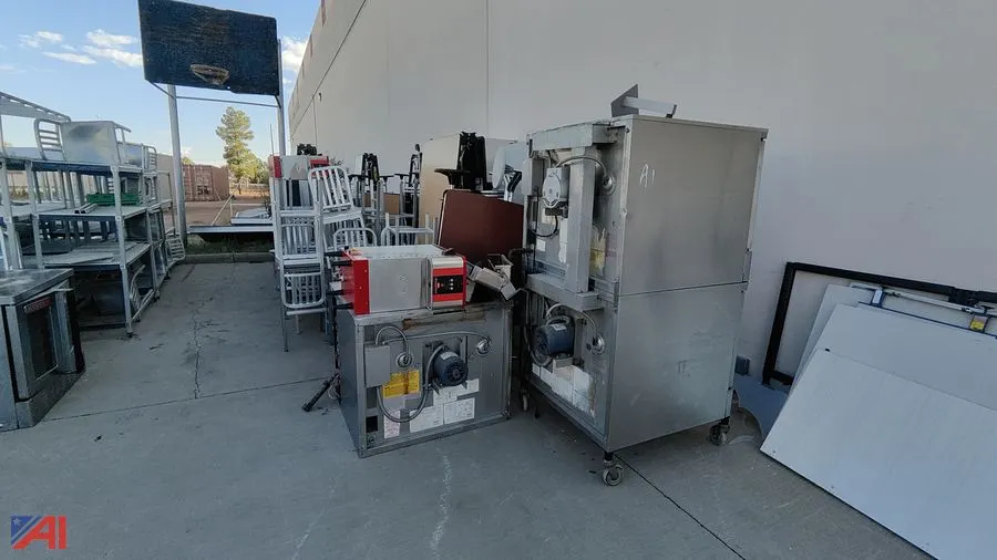 Lot of Stainless Kitchen Items and Appliances