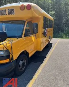 2019 Chevy Trans Tech Express Mini School Bus with Wheelchair Lift