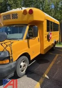 2019 Chevy Trans Tech Express Mini School Bus with Wheelchair Lift