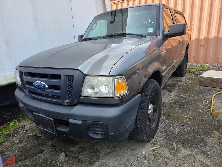 (#2) 2008 Ford Ranger Pickup Truck with Cap