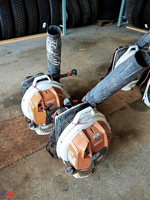 (2) STHIL BR-800 Series Backpack Blowers