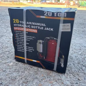 20 TON AIR/MANUAL HYDRAULIC BOTTLE JACK