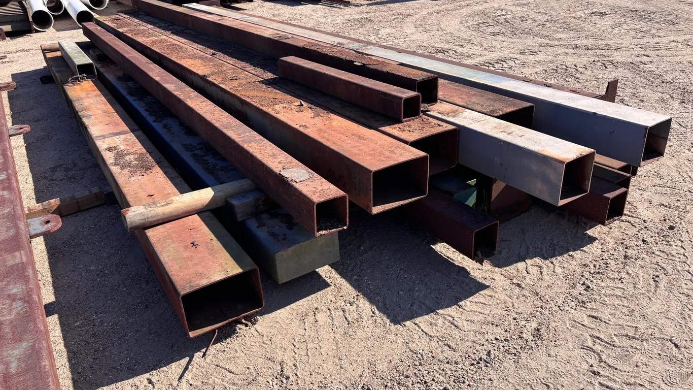VARIOUS IRON BEAMS